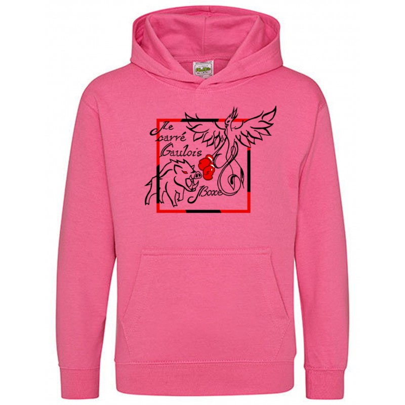 Sweat capuche enfant grand logo