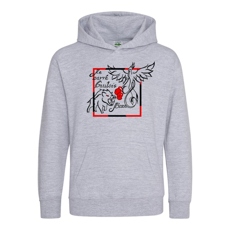 Sweat capuche enfant grand logo