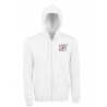 Veste zippée capuche adulte