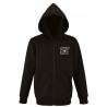Veste capuche zippée enfant
