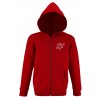 Veste capuche zippée enfant